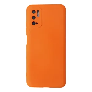 Xiaomi Redmi Note 10 5g Kılıf Nano İçi Kadife Silikon - Turuncu