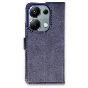 Xiaomi Redmi Note 13 Pro 4g Kılıf Trend S Plus Kapaklı Kılıf - Lacivert