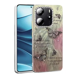 Xiaomi Redmi Note 14 4g Kılıf Blade Aynalı Desenli Kapak - Desen 6