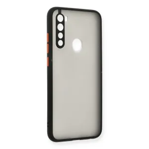 Xiaomi Redmi Note 8 Kılıf Montreal Silikon Kapak - Siyah