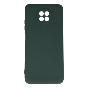 Xiaomi Redmi Note 9 5g Kılıf Nano İçi Kadife Silikon - Koyu Yeşil