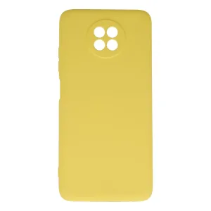 Xiaomi Redmi Note 9 5g Kılıf Nano İçi Kadife Silikon - Sarı