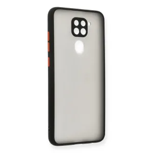 Xiaomi Redmi Note 9 Kılıf Montreal Silikon Kapak - Siyah