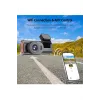 4k Wifi Çift Kameralı Araç Kamerası Gece Görüşlü G-sensörlü Dash Cam 170 Derece