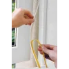 5 Adet 9 Metre Pencere Izolasyon Bandı Yapışkanlı Cam Yalıtım Süngeri Rüzgar Soğuk Kesici Pimapen Fitili