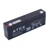 Atex Ax12-2.2 12v 2.2ah Yatay Akü