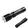 Bright Ght-5761 Xp90 Led 3 Mod Zoomlu Yağmur Suyu Geçirmez Şarjlı El Feneri 26650 Pilli