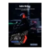 Bt57 Motosiklet Kask Kulaklık Intercom Işıklı Motorsiklet Interkom