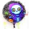 Halloween İskelet Hayalet Folyo Balon 18 İnç