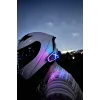 Helmet Graffiti Motor Kask Kulaklık Rgb Modlu Su Geçirmez 6.0 Bluetooth Intercom Yenı Model