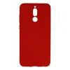 Huawei Mate 10 Lite Kılıf Nano İçi Kadife Silikon - Kırmızı