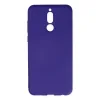 Huawei Mate 10 Lite Kılıf Nano İçi Kadife Silikon - Mor