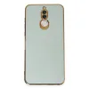 Huawei Mate 10 Lite Kılıf Volet Silikon - Açık Yeşil