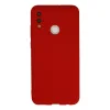 Huawei P Smart 2019 Kılıf Nano İçi Kadife Silikon - Kırmızı