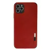 İphone 11 Pro Kılıf Loop Deri Silikon - Kırmızı