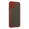 İphone 11 Pro Max Kılıf Montreal Silikon Kapak - Kırmızı