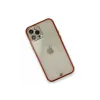 İphone 12 Pro Kılıf Liva Taşlı Silikon - Kırmızı