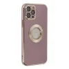 İphone 12 Pro Kılıf Store Silikon - Mor