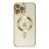 İphone 12 Pro Max Kılıf Kross Magneticsafe Kapak - Gold