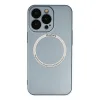 İphone 13 Pro Kılıf Jack Magneticsafe Lens Silikon - Sierra Blue