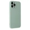 İphone 13 Pro Kılıf Nano İçi Kadife Silikon - Su Yeşili