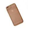 İphone 6 Kılıf Liva Lens Silikon - Pudra
