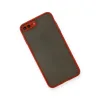 İphone 7 Plus Kılıf Montreal Silikon Kapak - Kırmızı