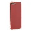 İphone 7 Plus Kılıf Volet Silikon - Kırmızı