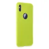İphone X Kılıf First Silikon - Parlak Sarı