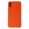 İphone X Kılıf First Silikon - Parlak Turuncu