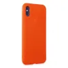 İphone X Kılıf First Silikon - Parlak Turuncu