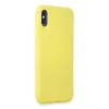 İphone X Kılıf First Silikon - Sarı