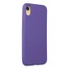 İphone Xr Kılıf First Silikon - Mor