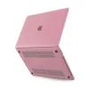 Macbook Pro 13 2021 Macbook Buzlu Kapak - Pembe