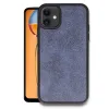 Newface İphone 11 Kılıf Aras Deri Kapak - Lacivert