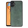 Newface Samsung Galaxy A05 Kılıf Aras Deri Kapak - Koyu Yeşil