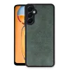 Newface Samsung Galaxy A35 5g Kılıf Aras Deri Kapak - Koyu Yeşil