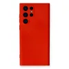 Newface Samsung Galaxy S24 Ultra Kılıf Nano İçi Kadife Silikon - Kırmızı