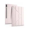 Newface Samsung Galaxy X610 Tab S9 Fe Plus 12.4 Kılıf Kalemlikli Mars Tablet Kılıfı - Rose Gold