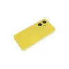 Newface Vivo Y27 Kılıf Nano İçi Kadife Silikon - Sarı