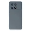 Newface Xiaomi Poco X6 Pro Kılıf Nano İçi Kadife Silikon - Gri