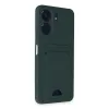 Newface Xiaomi Redmi 13c Kılıf Kelvin Kartvizitli Silikon - Koyu Yeşil