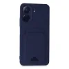 Newface Xiaomi Redmi 13c Kılıf Kelvin Kartvizitli Silikon - Lacivert