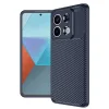 Newface Xiaomi Redmi Note 13 Pro 4g Kılıf Auto Focus Karbon Kapak - Lacivert