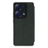 Newface Xiaomi Redmi Note 13 Pro 4g Kılıf Flip Cover - Koyu Yeşil