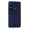 Newface Xiaomi Redmi Note 13 Pro 4g Kılıf Kelvin Kartvizitli Silikon - Lacivert