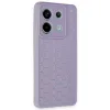 Newface Xiaomi Redmi Note 13 Pro 5g Kılıf Petek Silikon Kapak - Lila
