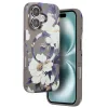 Onegif İphone 16 Flower Series Magsafe Kapak - Gri