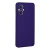 Oppo Reno 7 Lite Kılıf Nano İçi Kadife Silikon - Mor