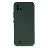 Realme C11 2021 Kılıf Nano İçi Kadife Silikon - Koyu Yeşil